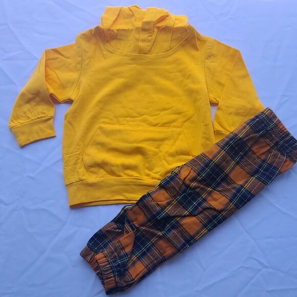 Baby Hoodie & Pants Set – Yellow, 2pc, 12M–18M, Nwt - Picture 1 of 2